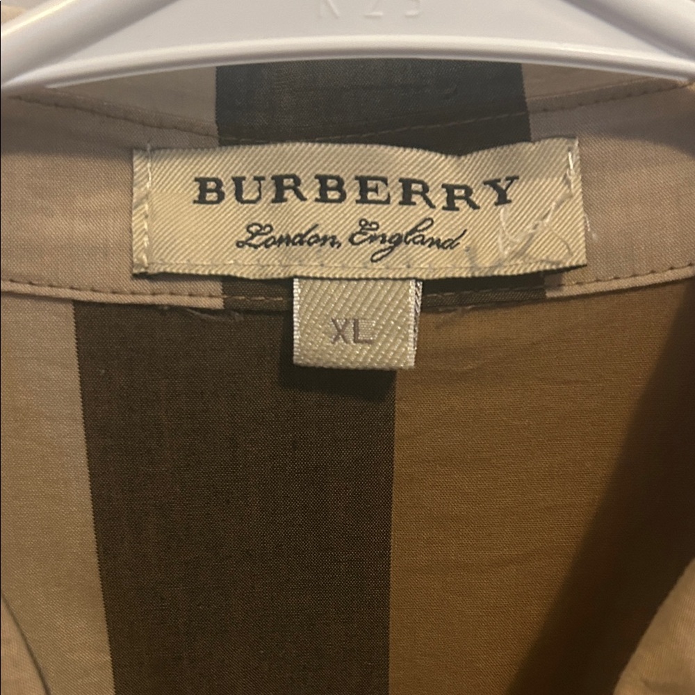 Burberry Classic Check Ruffle Blouse - Picture 3 of 5